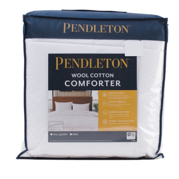 PENDLETON
Wool And Cotton Blend Down Alternative Comforter - Picture 1 of 1